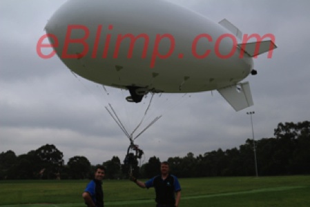 6 meter 20 ft Tethered RC blimp balloon with camera system